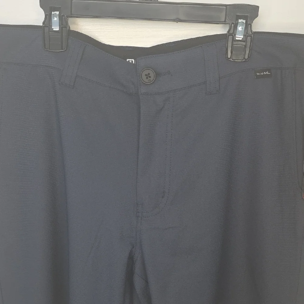 New Travis Mathew Dark Blue Flat Front Shorts Size 34 - Picture 2 of 8